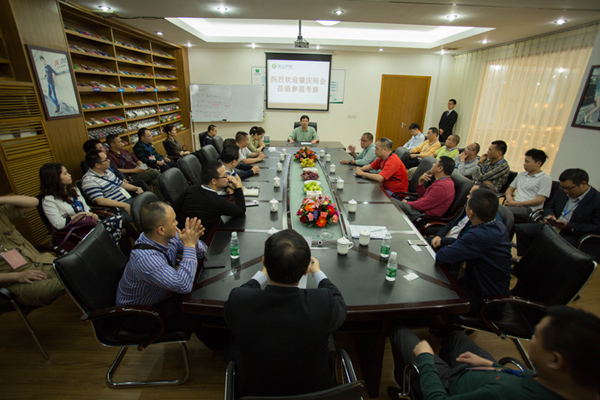 東莞市肇慶商會(huì)參觀考察國(guó)立科技